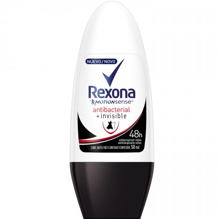 REXONA ROLL FEM ANTIBACTERIAL INVIS 50ML