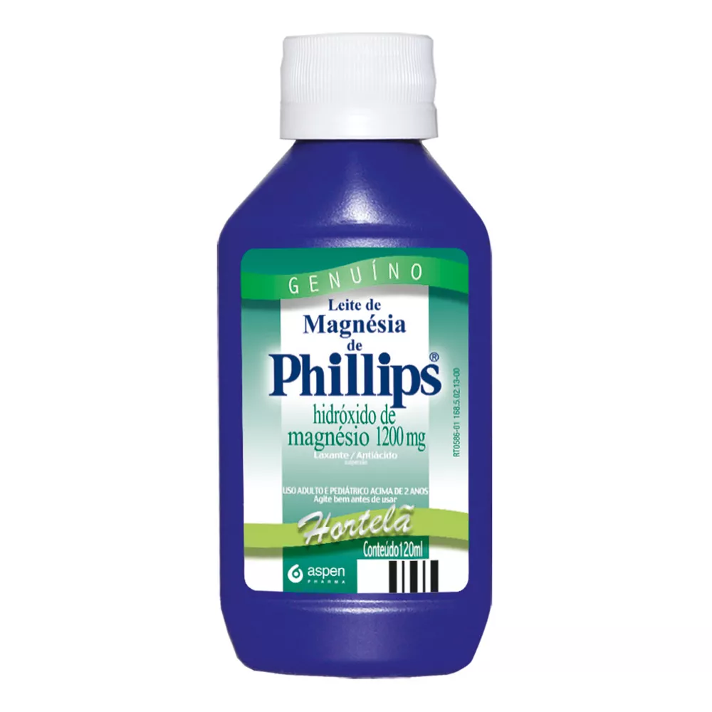 LEITE MAGNESIA HORTELA 120 ML