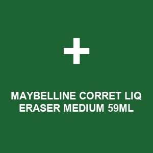 MAYBELLINE CORRET LIQ ERASER MEDIUM 59ML