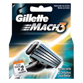 CARGA MACH3 C/2 GILLETTE