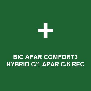 BIC APAR COMFORT3 HYBRID C/1 APAR C/6 REC