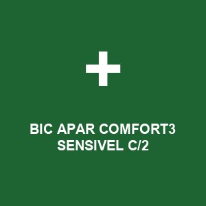 BIC APAR COMFORT3 SENSIVEL C/2