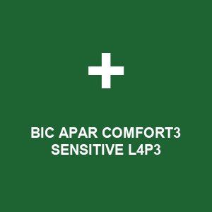 BIC APAR COMFORT3 SENSITIVE L4P3