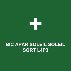 BIC APAR SOLEIL SOLEIL SORT L4P3