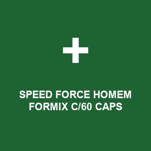 SPEED FORCE HOMEM FORMIX C/60 CAPS