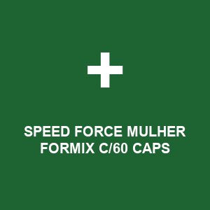 SPEED FORCE MULHER FORMIX C/60 CAPS