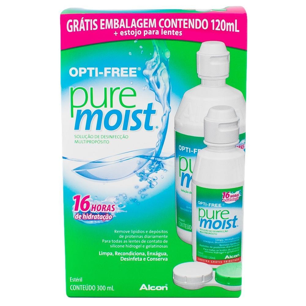 OPTI FREE PURE MOIST 300+120 ML