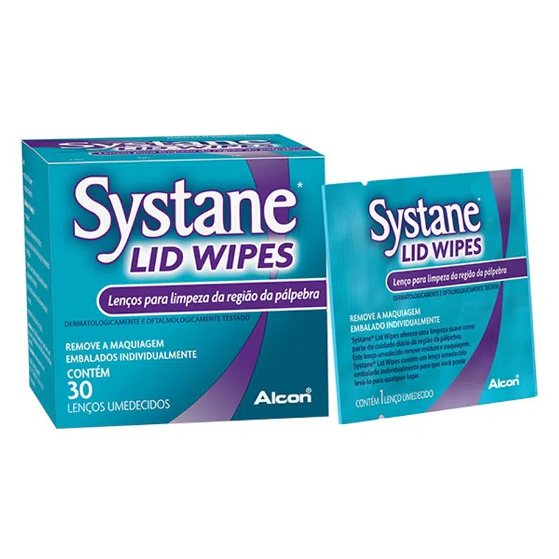 SYSTANE LID WIPES LENCOS 30 UN