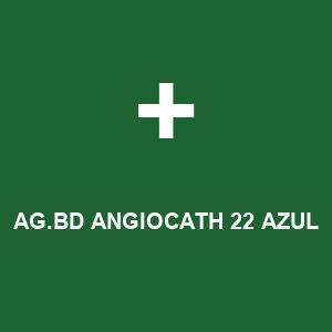 AG.BD ANGIOCATH 22 AZUL