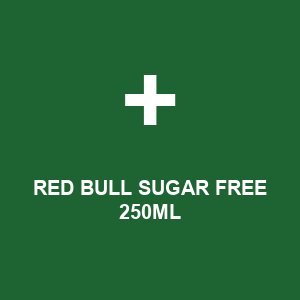 RED BULL SUGAR FREE 250ML