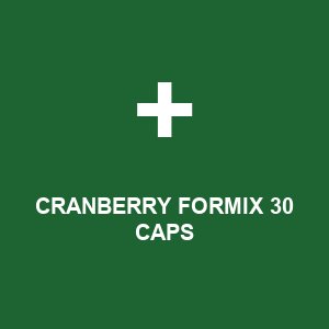 CRANBERRY FORMIX 30 CAPS