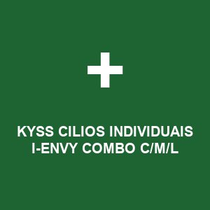 KYSS CILIOS INDIVIDUAIS I-ENVY COMBO C/M/L