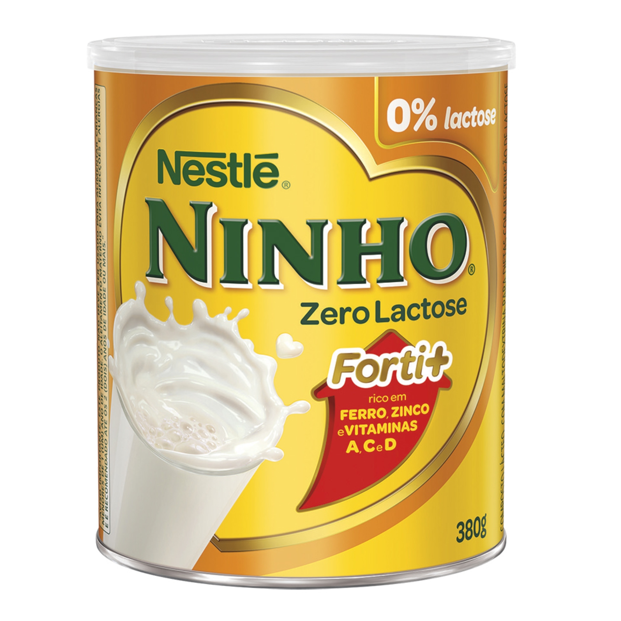 NINHO ZERO LACTOSE NESTLE 380G