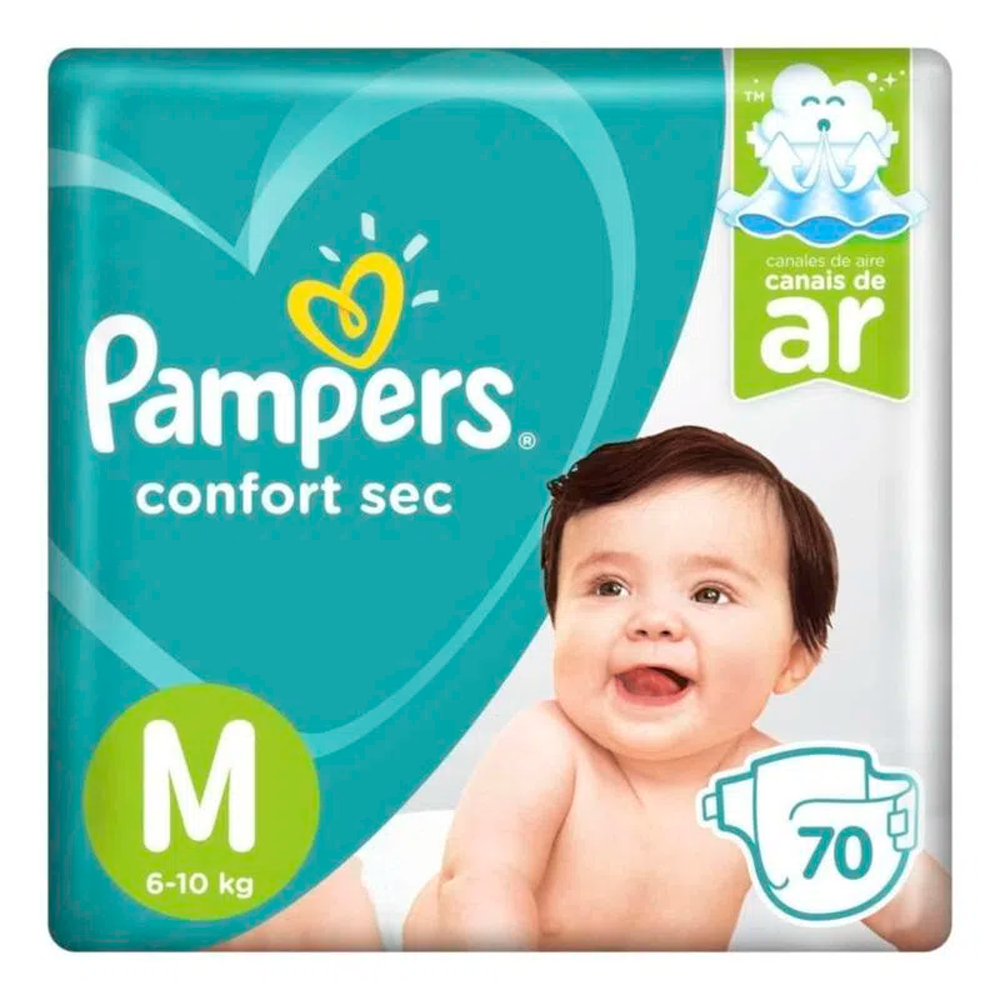 FRAL PAMPERS CONFORT SEC M C/70