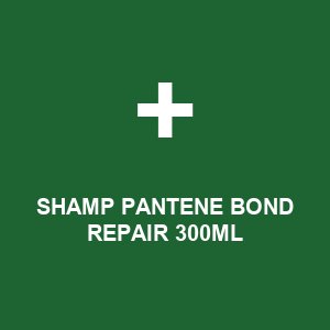 SHAMP PANTENE BOND REPAIR 300ML