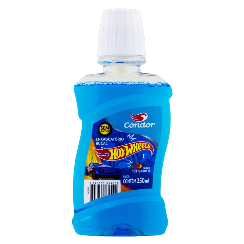 CONDOR ENXAGUANTE BUCAL HOT WHEELS 250ML