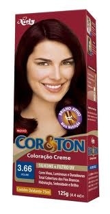 TINT COR & TON  3.66 VIOLINE 50G