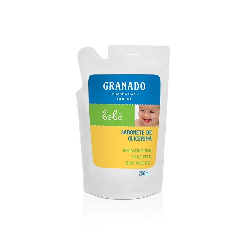 SAB GRANADO LIQ GLICER BEBE REFIL 250ML