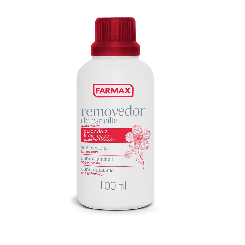 REMOVEDOR DE ESMALTE FARMAX 100ML