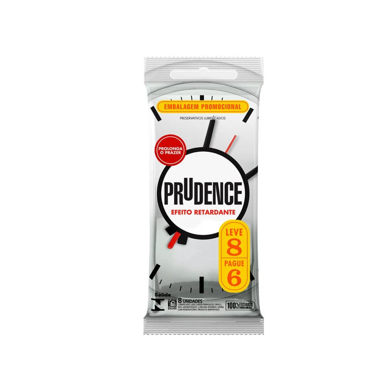 PRESERV PRUDENCE EFEITO RETARDANTE LV8 PG C/6