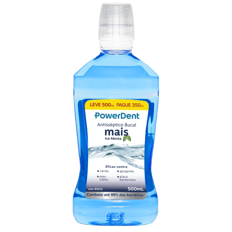 POWERDENT ANTIS MAIS MENTA LV500 PG350ML