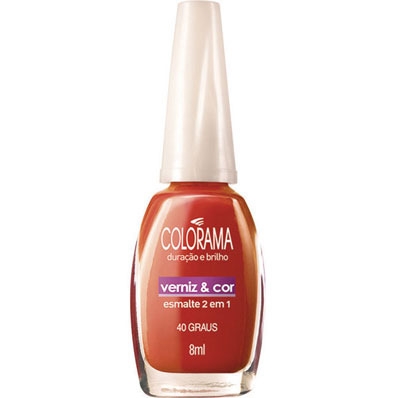 ESM COLORAMA VERNIZ COR 40 GRAU 8ML
