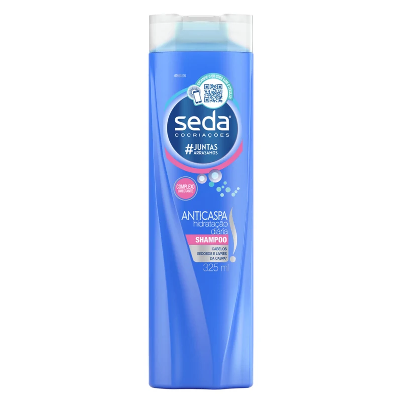 SHAMP SEDA ANT CASPA HIDRAT. DIARIA 325ML