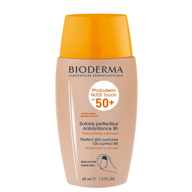 BIODERMA PHOTODERM NUDE TOUCH  DOURADO FPS50+ 40ML