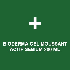 BIODERMA GEL MOUSSANT ACTIF SEBIUM 200 ML