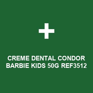 CREME DENTAL CONDOR BARBIE KIDS 50G REF3512