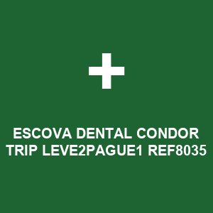 ESCOVA DENTAL CONDOR TRIP LEVE2PAGUE1 REF8035