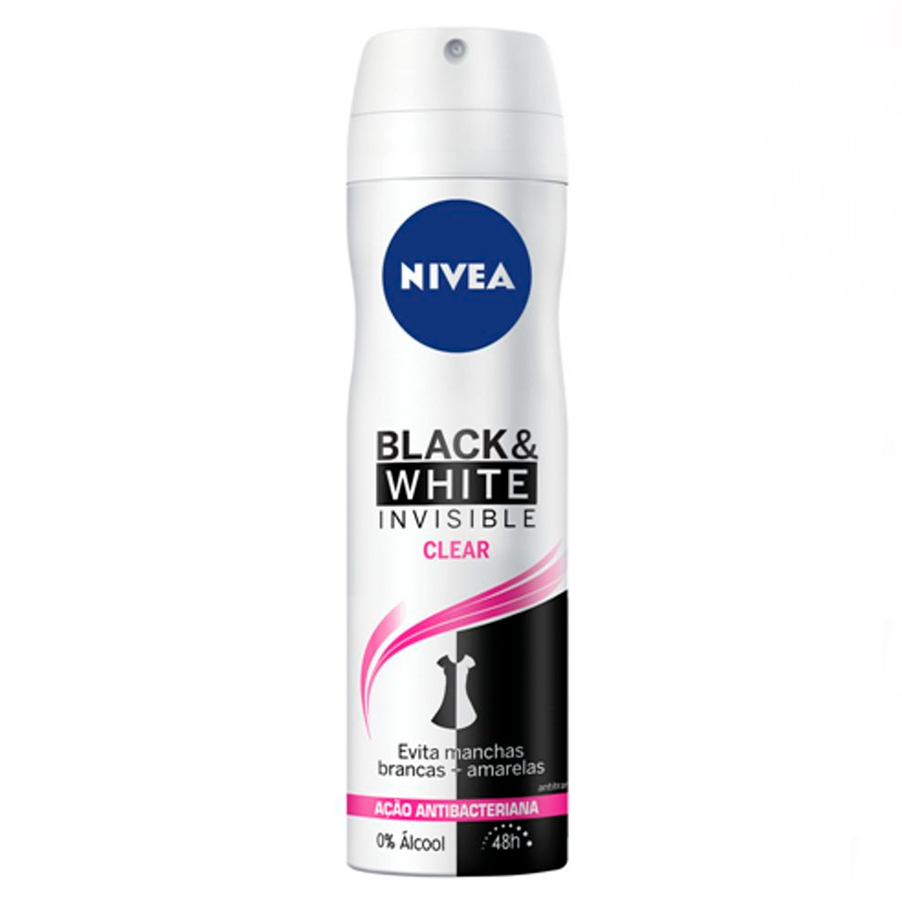 NIVEA AERO FEM INVISIBLE CLEAR 150ML