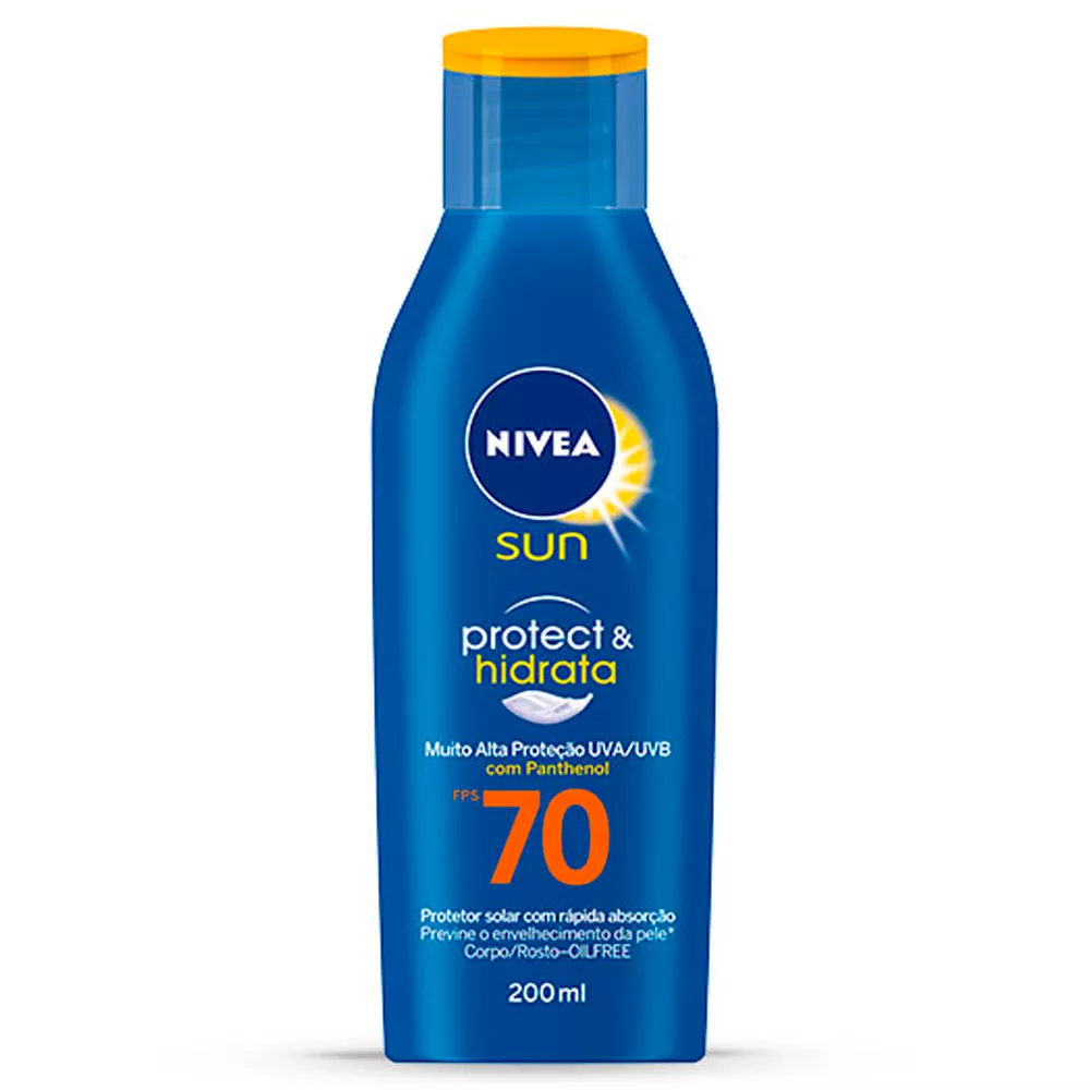 NIVEA PROT FPS 70 PROTECT & HIDRATA 200M