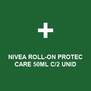 NIVEA ROLL-ON PROTEC CARE 50ML C/2 UNID