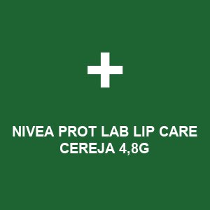 NIVEA PROT LAB LIP CARE CEREJA 4,8G
