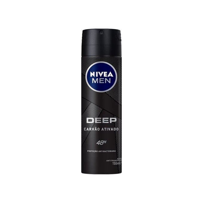 NIVEA AERO MEN DEEP CAR ATIVO ORIGINAL 150ML