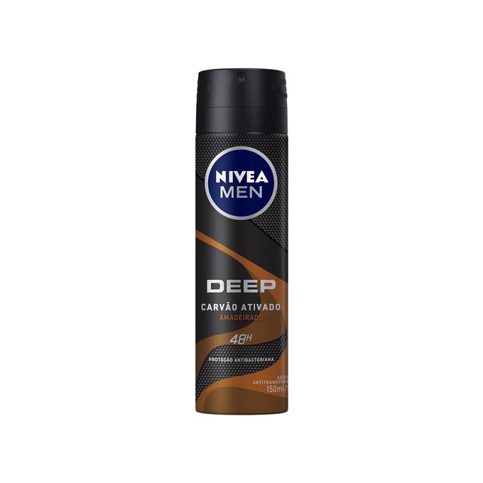 NIVEA AERO MEN DEEP CAR ATIVO AMADEIRADO 150ML