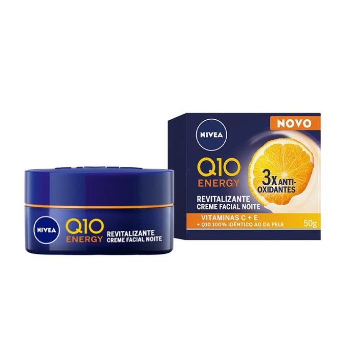 NIVEA Q10 ENERGY NOITE 50G