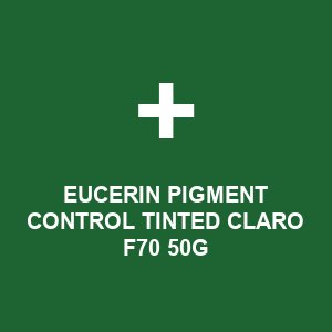 EUCERIN PIGMENT CONTROL TINTED CLARO F70 50G