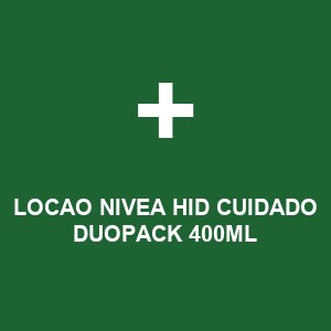 LOCAO NIVEA HID CUIDADO DUOPACK 400ML