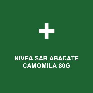 NIVEA SAB ABACATE CAMOMILA 80G