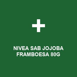 NIVEA SAB JOJOBA FRAMBOESA 80G