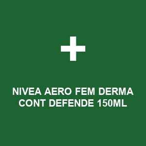 NIVEA AERO FEM DERMA CONT DEFENDE 150ML