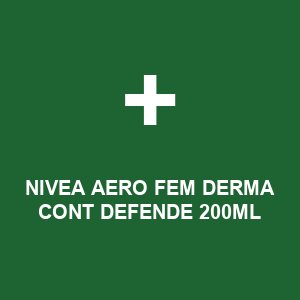 NIVEA AERO FEM DERMA CONT DEFENDE 200ML