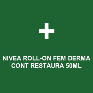 NIVEA ROLL-ON FEM DERMA CONT RESTAURA 50ML