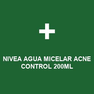 NIVEA AGUA MICELAR ACNE CONTROL 200ML