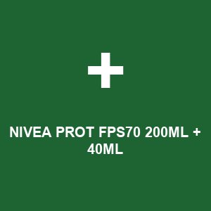 NIVEA PROT FPS70 200ML + 40ML