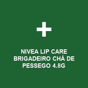 NIVEA LIP CARE BRIGADEIRO CHÁ DE PESSEGO 4.8G
