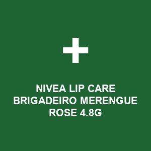 NIVEA LIP CARE BRIGADEIRO MERENGUE ROSE 4.8G