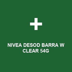 NIVEA DESOD BARRA W CLEAR 54G